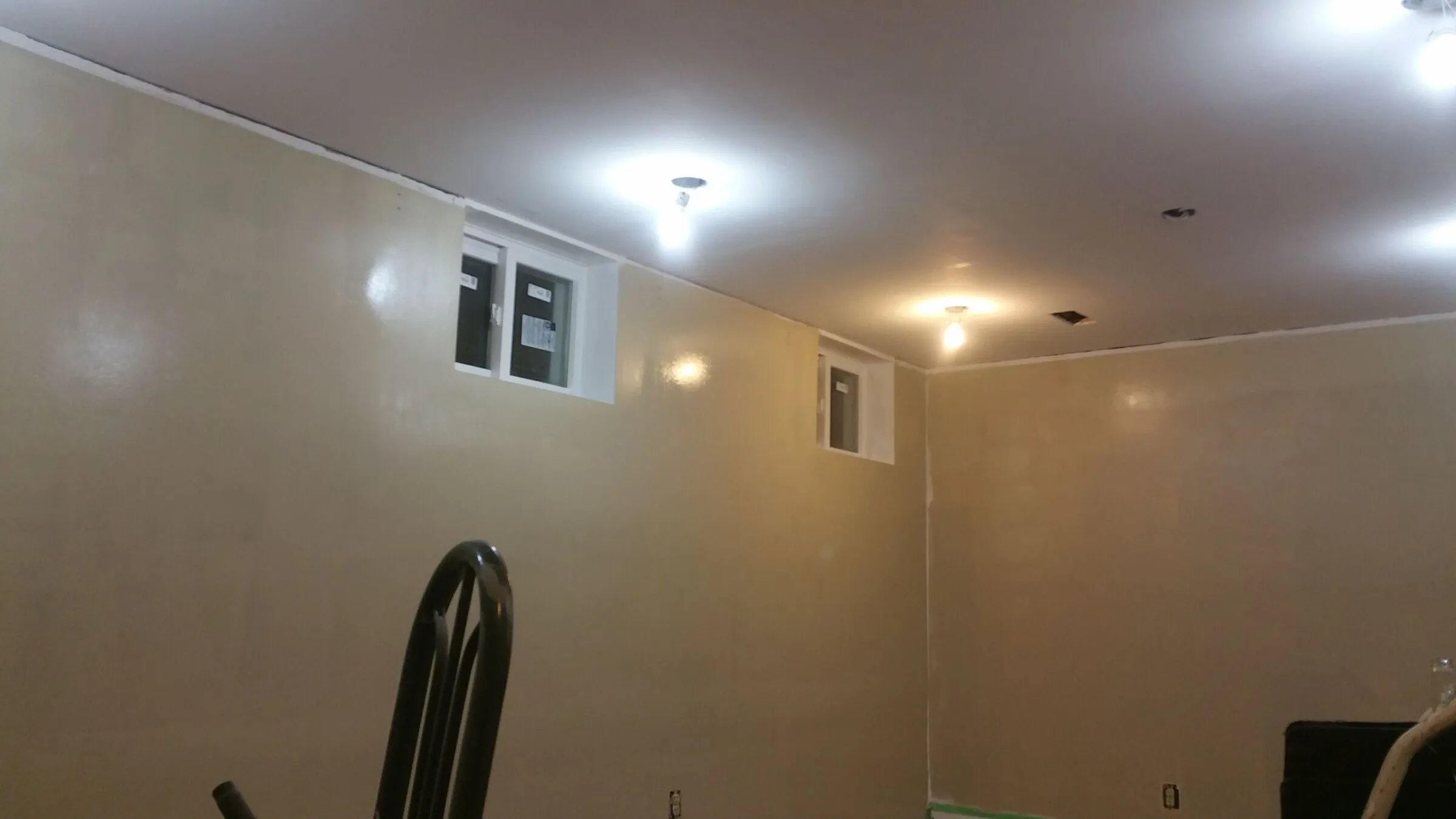 Basement finished by EH Contracting Services Inc.