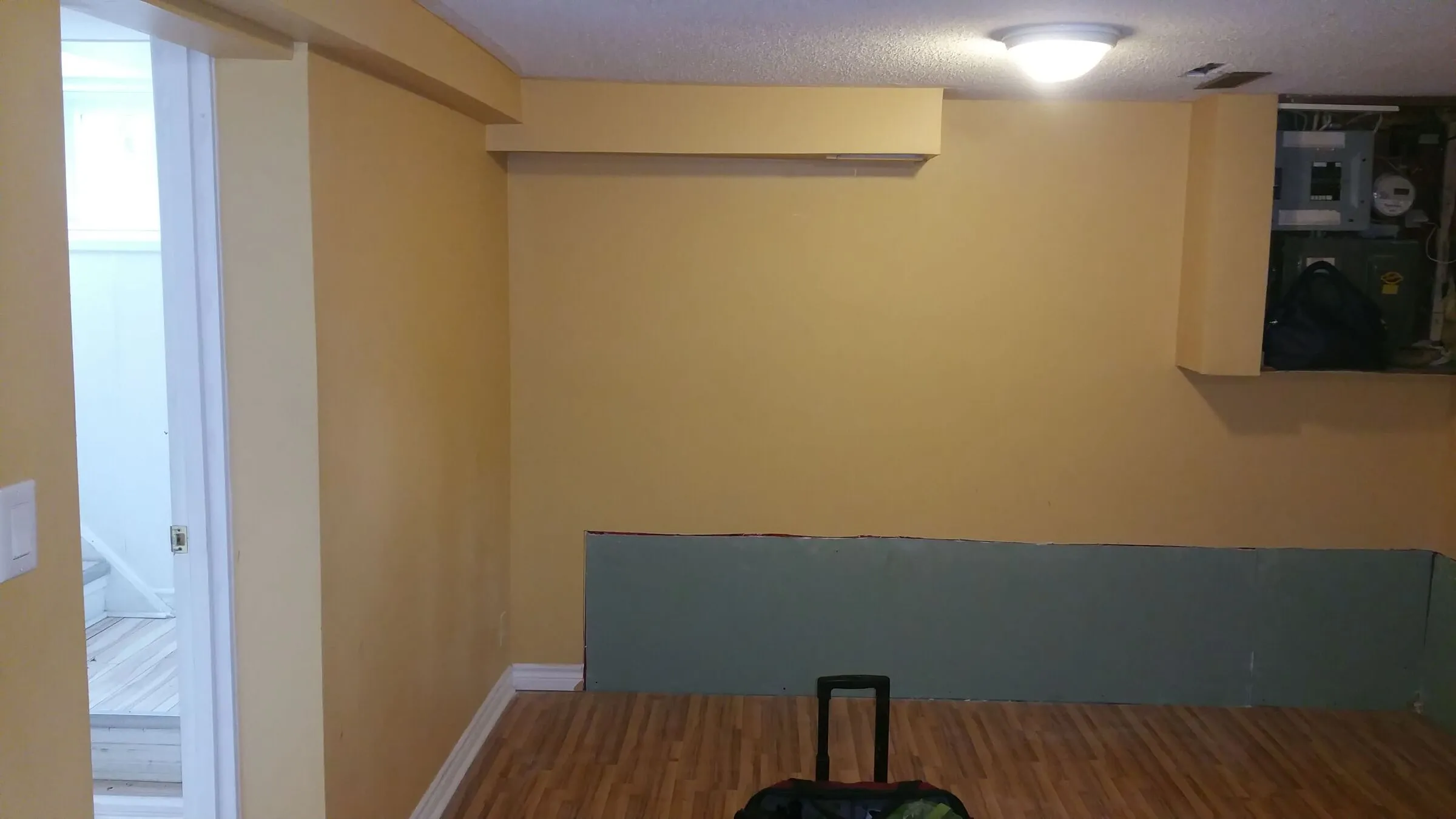 Basement finished by EH Contracting