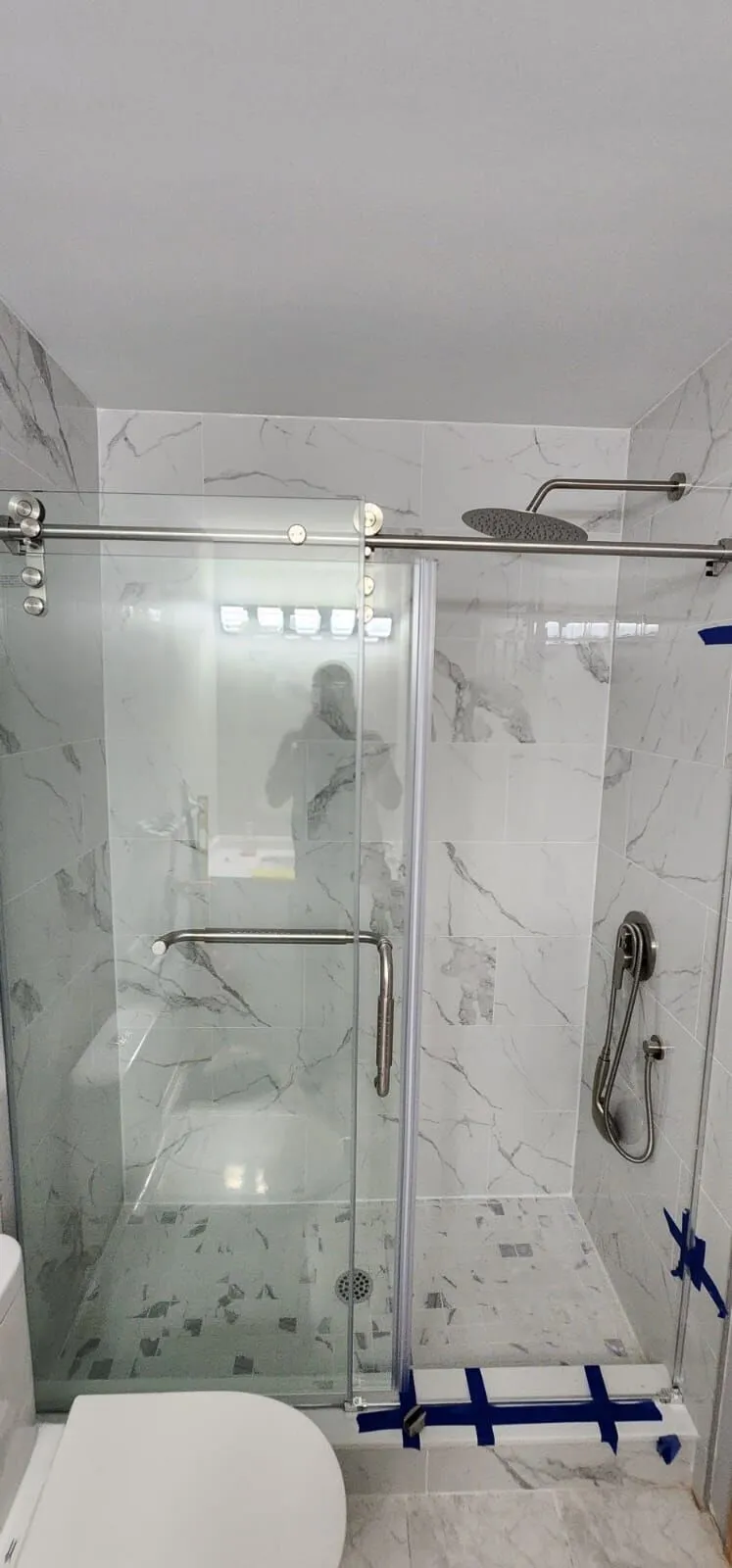 Bathroom renovated by EH Contracting